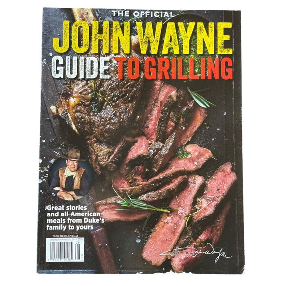 John Wayne Cookbook Collection - Bundle of 6 Featuring Recipes & Grilling Tips - Picture 11 of 16